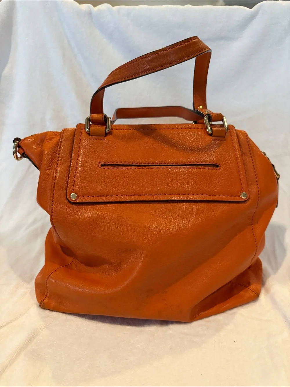 Michael Kors structured leather